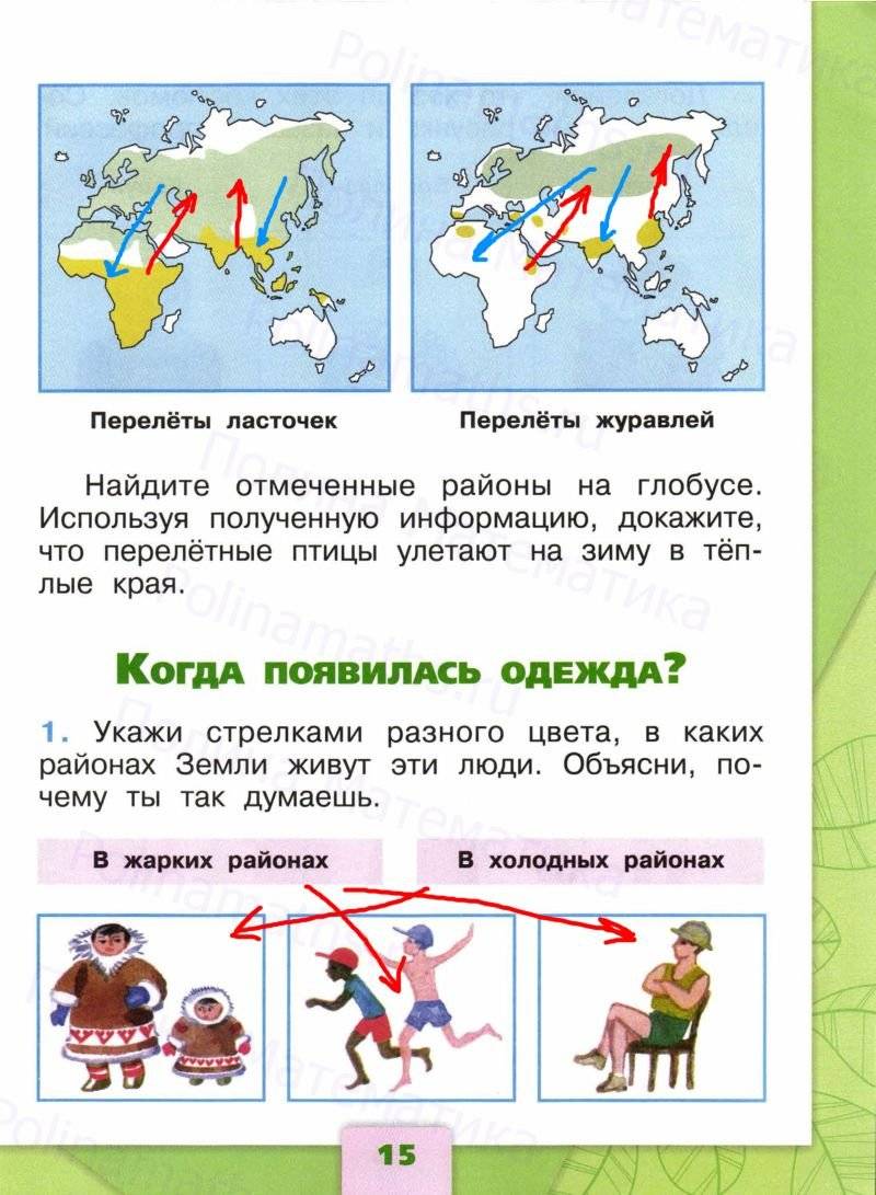 Карта по окружающему миру 2 класс школа россии