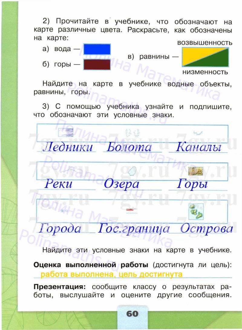 Проект страны мира окружающий мир второй класс рабочая тетрадь